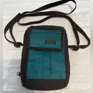 Vintage Eddie Bauer Crossbody Messenger Bag